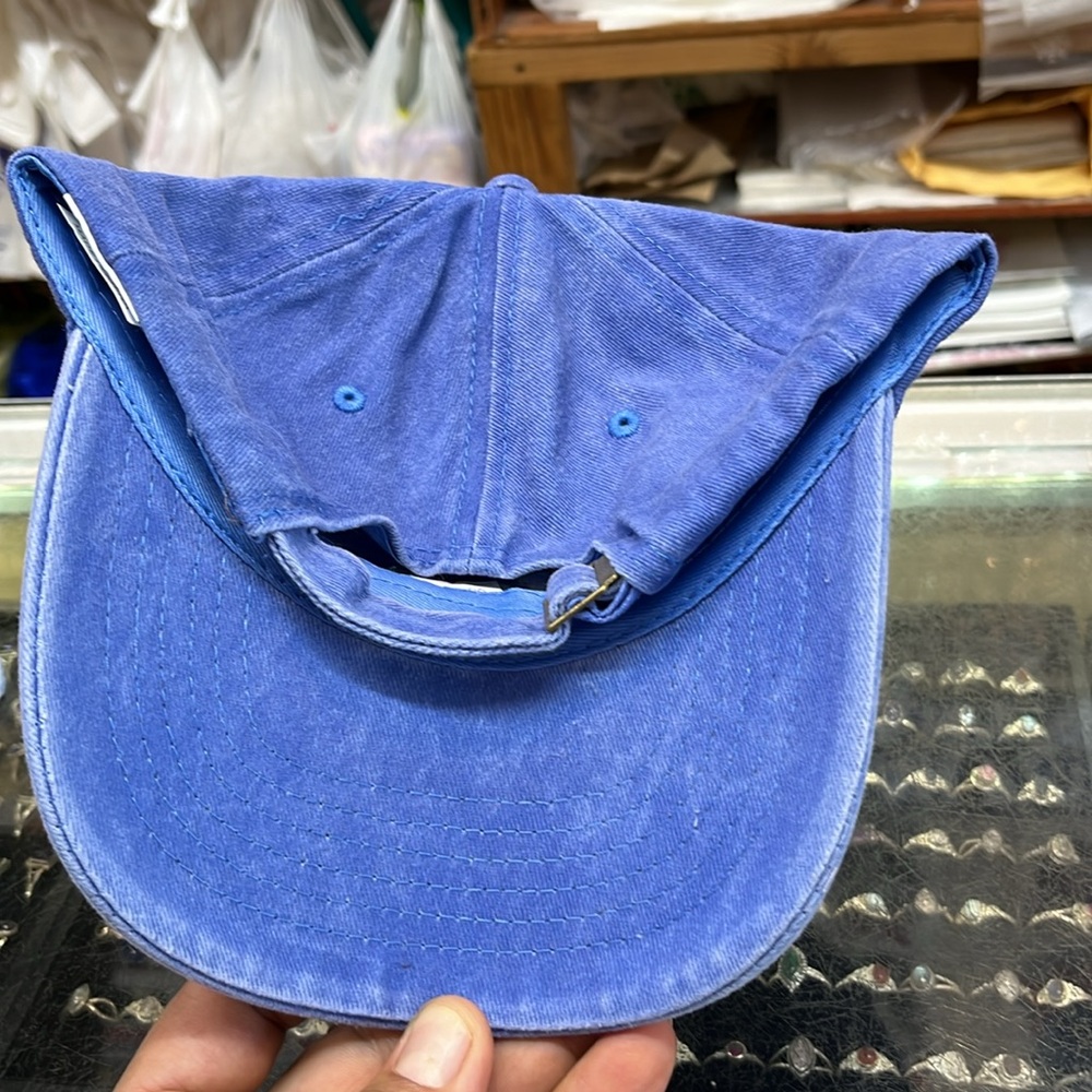 Hat mom hat new %100 cotton blue - Picture 2 of 8